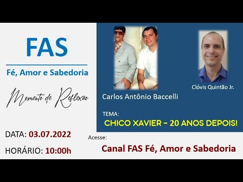 CHICO XAVIER – 20 ANOS DEPOIS