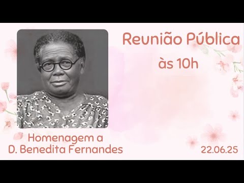 Homenagem a D. Benedita Fernandes